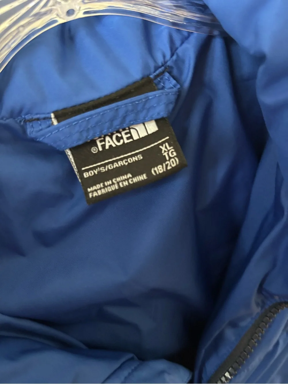 The North Face lightweight quilted